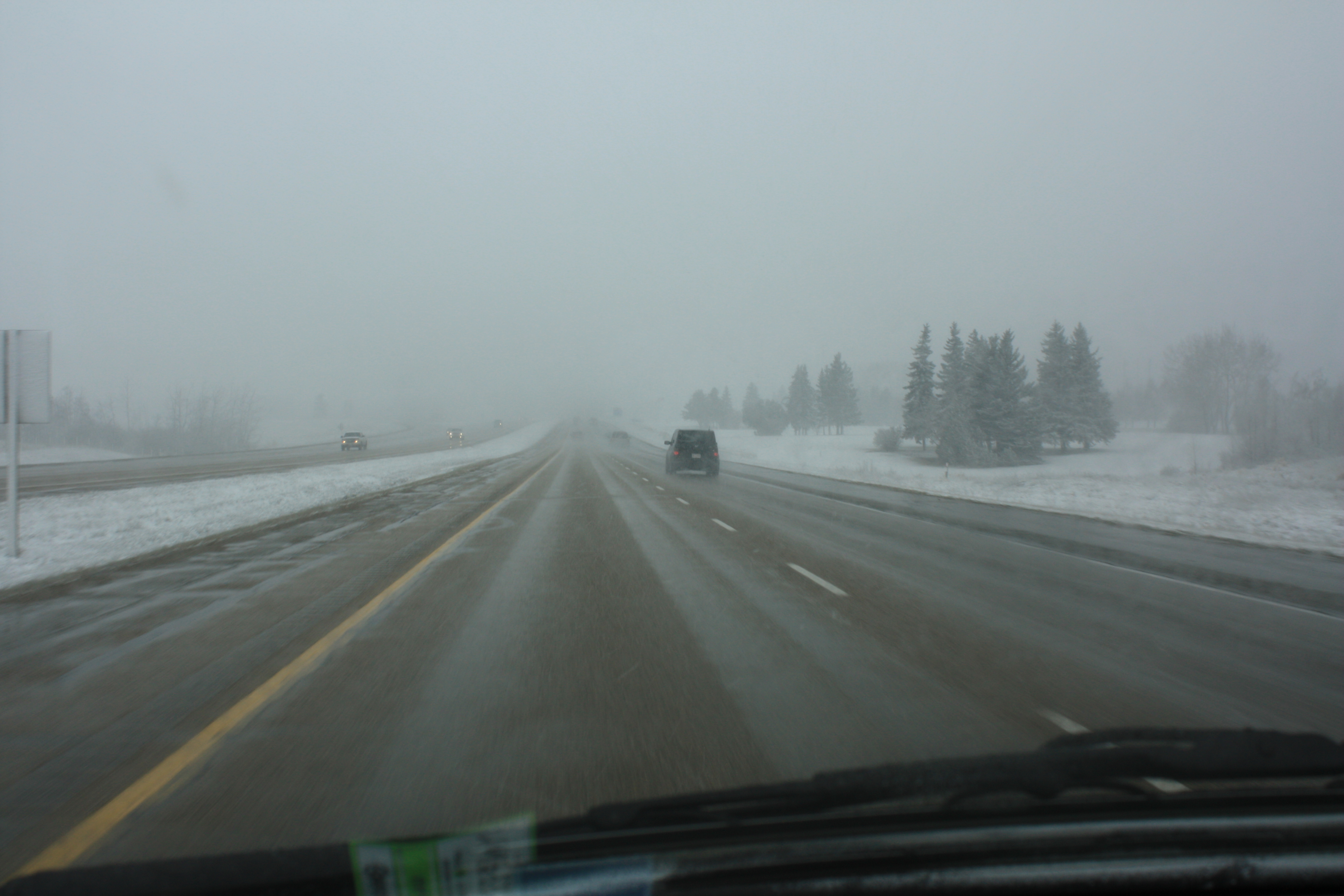 Road Leaving Edmonton