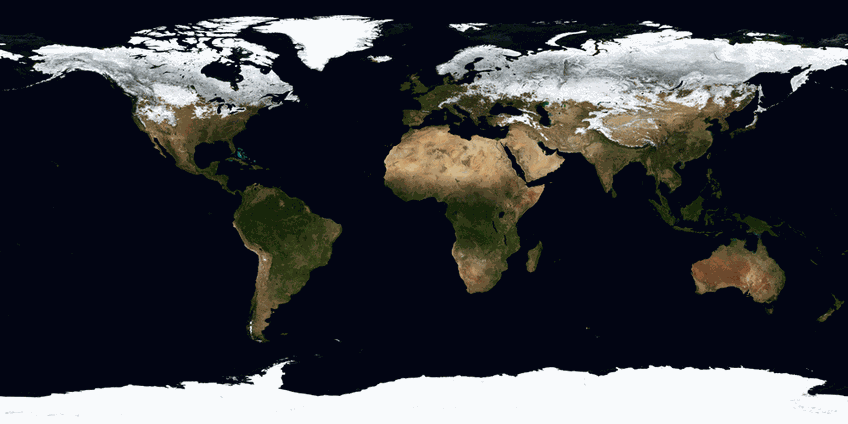 World from Space, Over the Year